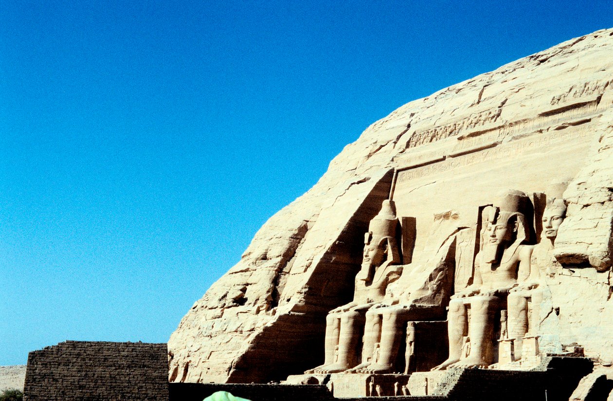 Posągi Ramzesa II, z Abu Simbel, Egipt, początek XIII wieku pne autorstwa Unbekannt