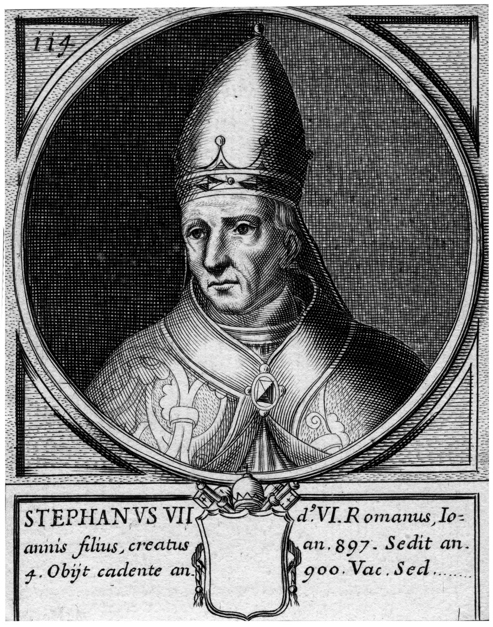 Stefan VII, Papież Kościoła Katolickiego autorstwa Unbekannt