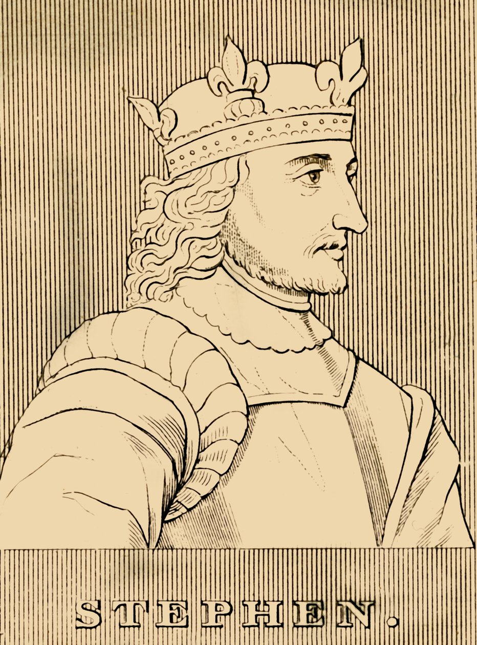 Stefan, ok. 1096-1154, 1830 r. autorstwa Unbekannt
