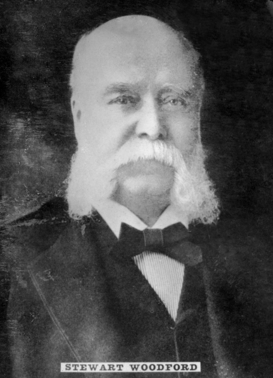 Stewart Lyndon Woodford 1835-1913, ambasador USA w Hiszpanii podczas wojny hiszpańsko-amerykańskiej, c1910 autorstwa Unbekannt