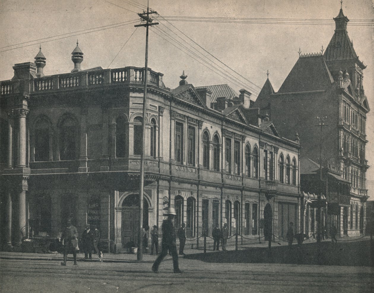 Giełda Papierów Wartościowych w Johannesburgu, ok. 1900 r. autorstwa Unbekannt