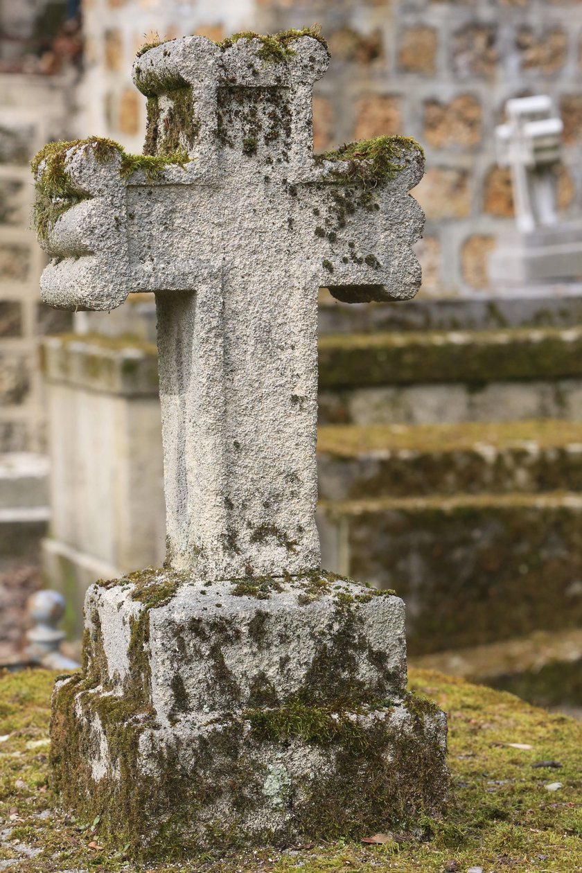 Kamienny krzyż, Paryż, Francja autorstwa Unbekannt