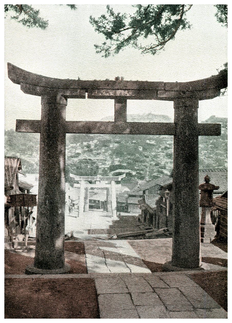 S i Root Torii, poseł Suwa Te, Nagasaki, Japonia, 1904 autorstwa Unbekannt