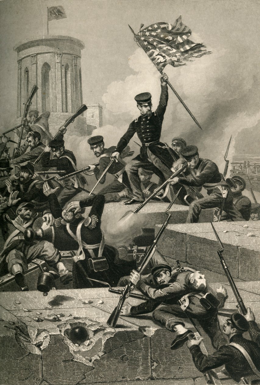 Szturm na Chapultepec, 1878. autorstwa Unbekannt