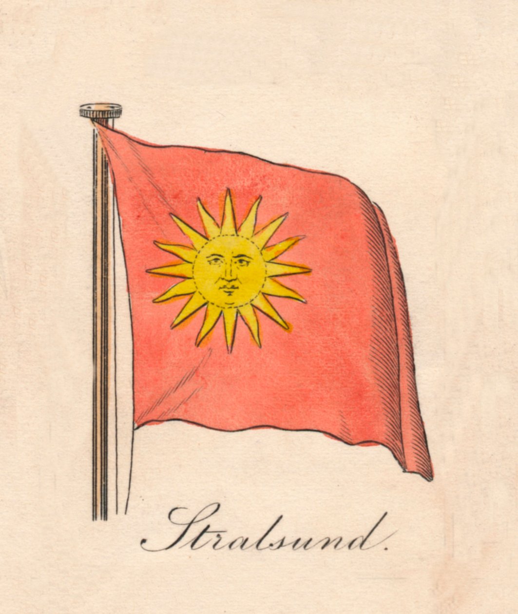 Stralsund, 1838 autorstwa Unbekannt