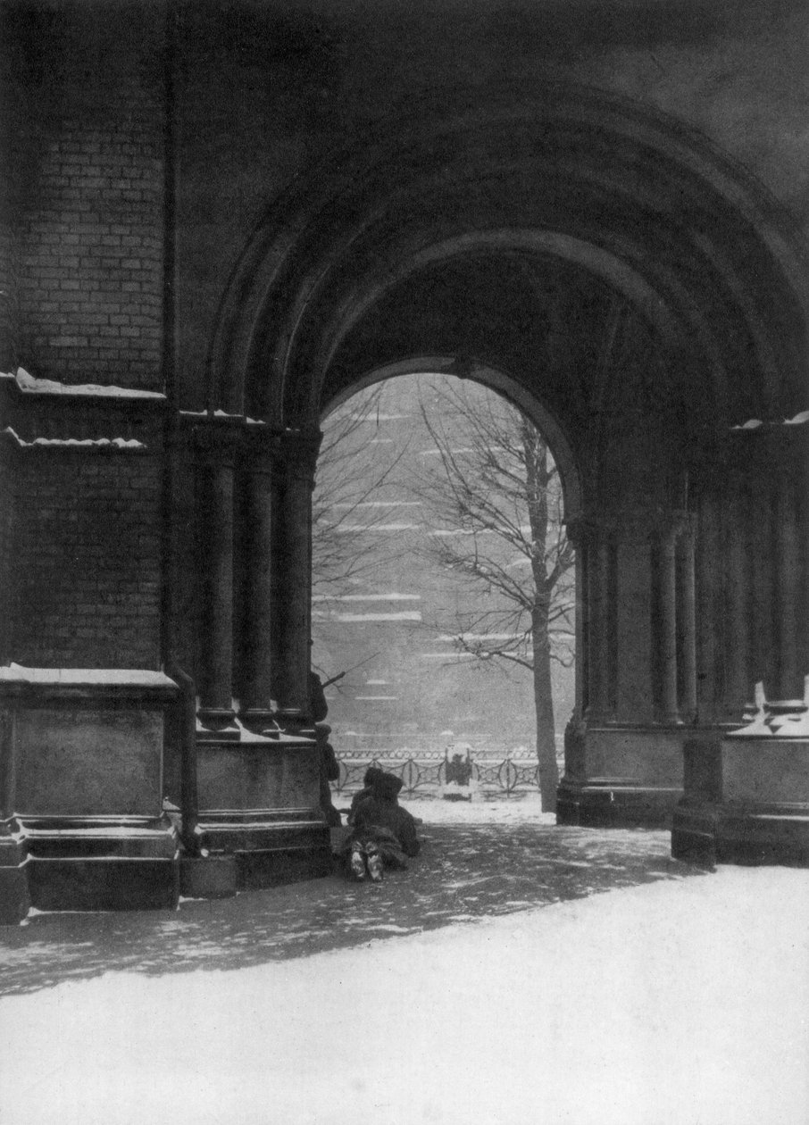 Walki uliczne, Piotrogród, Rosja, 12-18 marca 1917 autorstwa Unbekannt