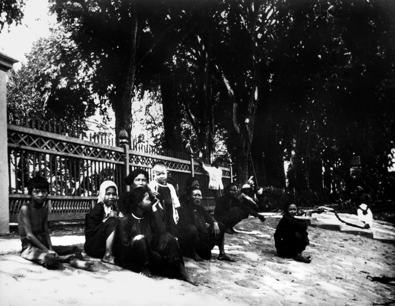 Scena uliczna, Sajgon, 1900 autorstwa Unbekannt