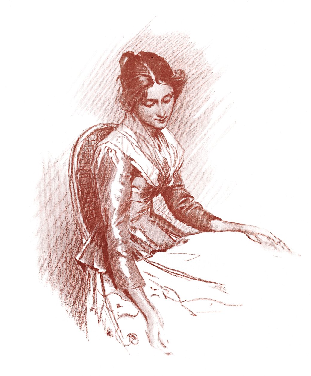Studium, 1901 autorstwa Unbekannt