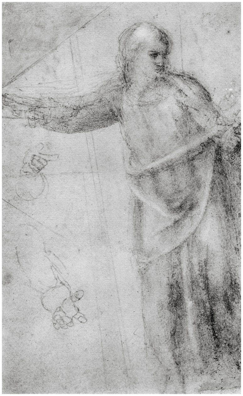Studium figury Chrystusa, c1555 1958 autorstwa Unbekannt