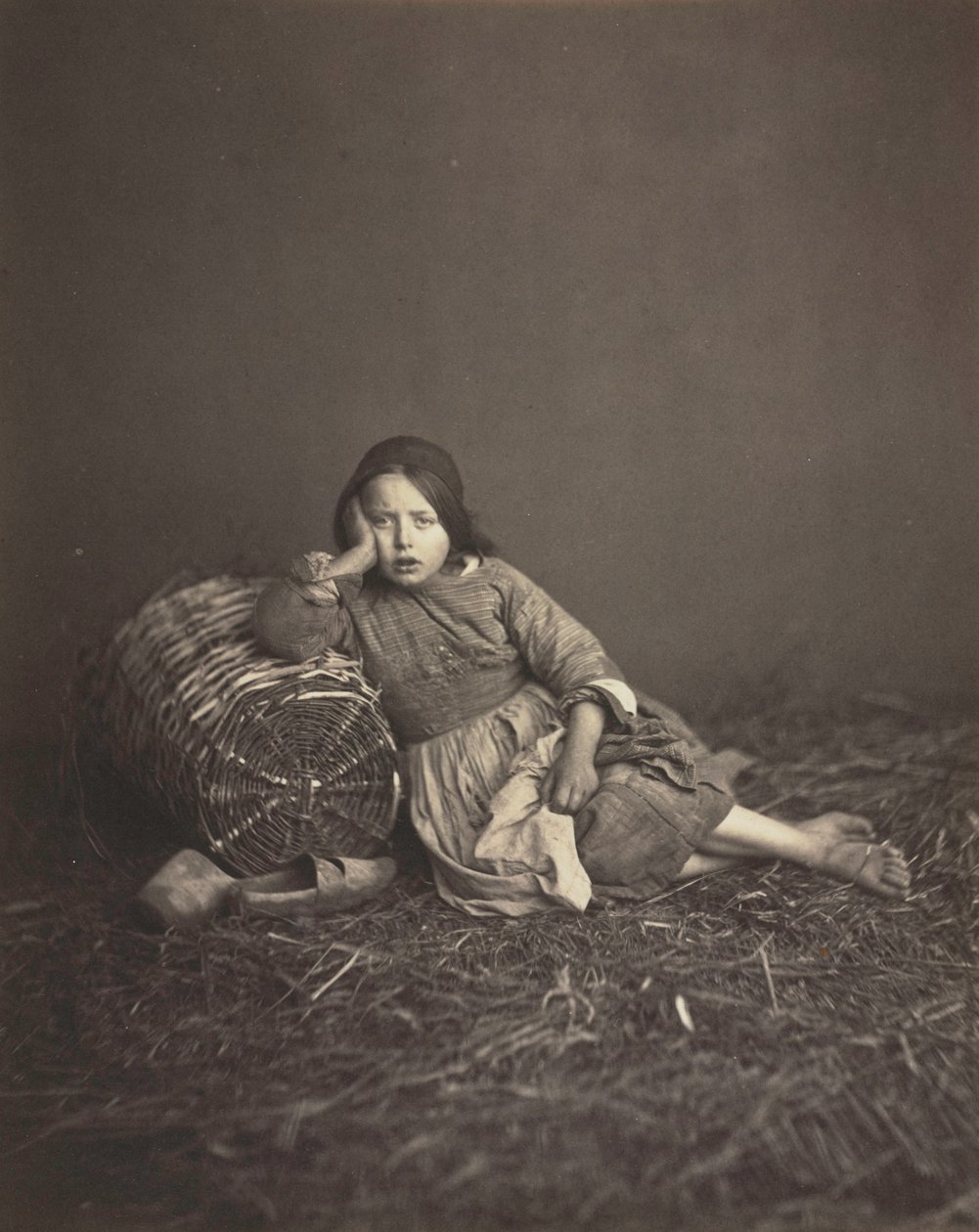 Studium młodej chłopki, ok. 1930 1860. autorstwa Unbekannt