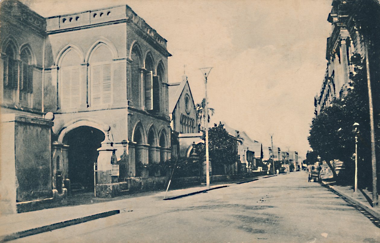 Sudder Street, Kalkuta, ok. 1910. autorstwa Unbekannt