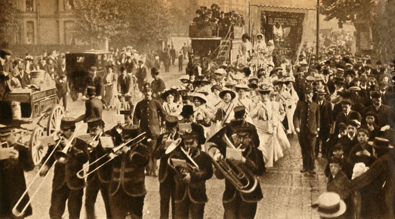 Męczennicy sufrażystki uwolnieni z więzienia, 1908, 1933. autorstwa Unbekannt