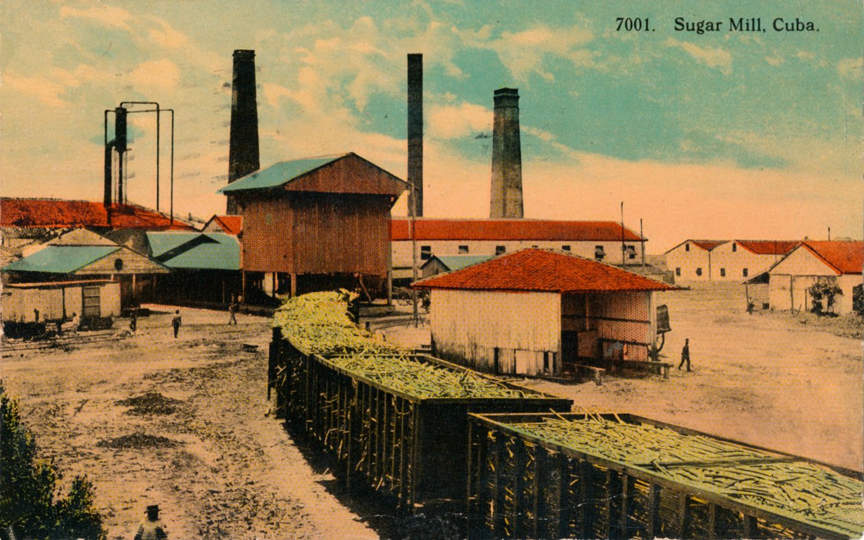 Cukrownia, Kuba, c1913 autorstwa Unbekannt