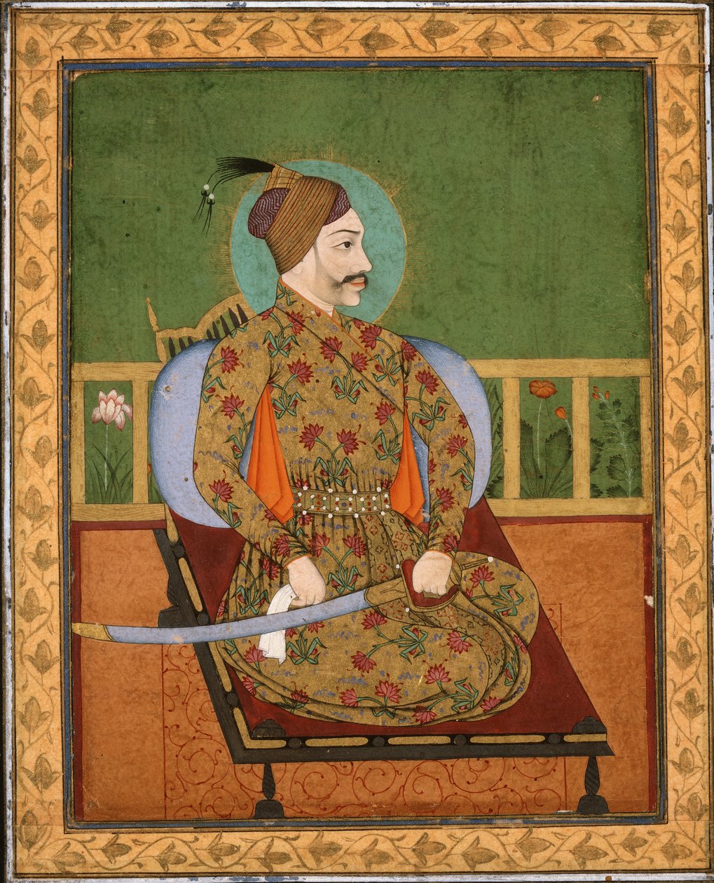 Sułtan Abdullah Qutubshah z Golkondy, ok. 1640 autorstwa Unbekannt