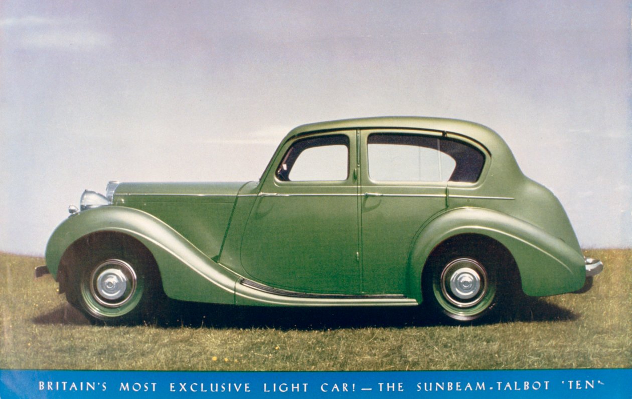 Samochód Sunbeam Talbot Ten, 1939 autorstwa Unbekannt