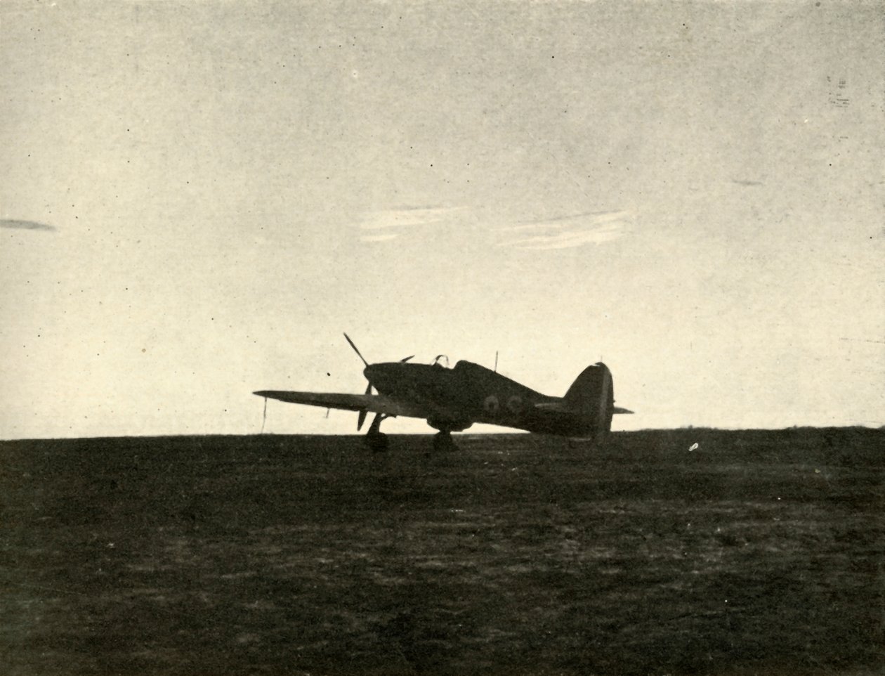 Zachód słońca w Vassincourt, 1939-1940, 1941. autorstwa Unbekannt