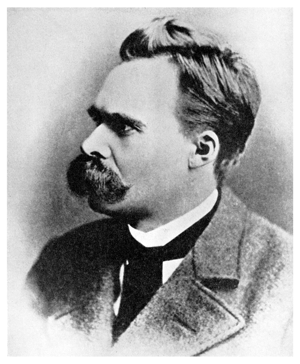 Superman: Friedrich Nietzsche, niemiecki filozof, XIX w. 1956 autorstwa Unbekannt