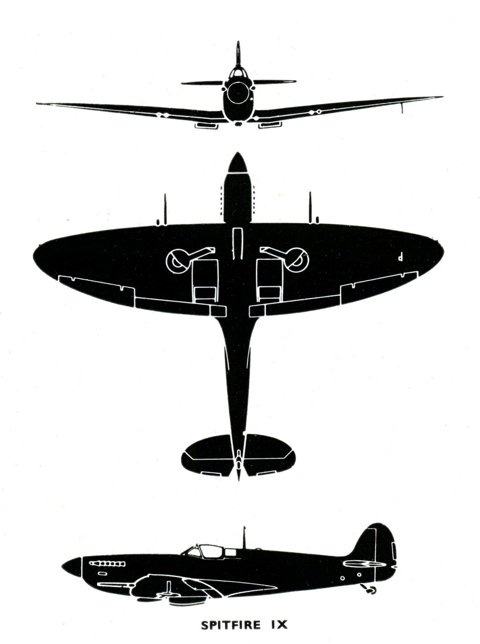 Supermarine Spitfire Mk IX, 1941 autorstwa Unbekannt