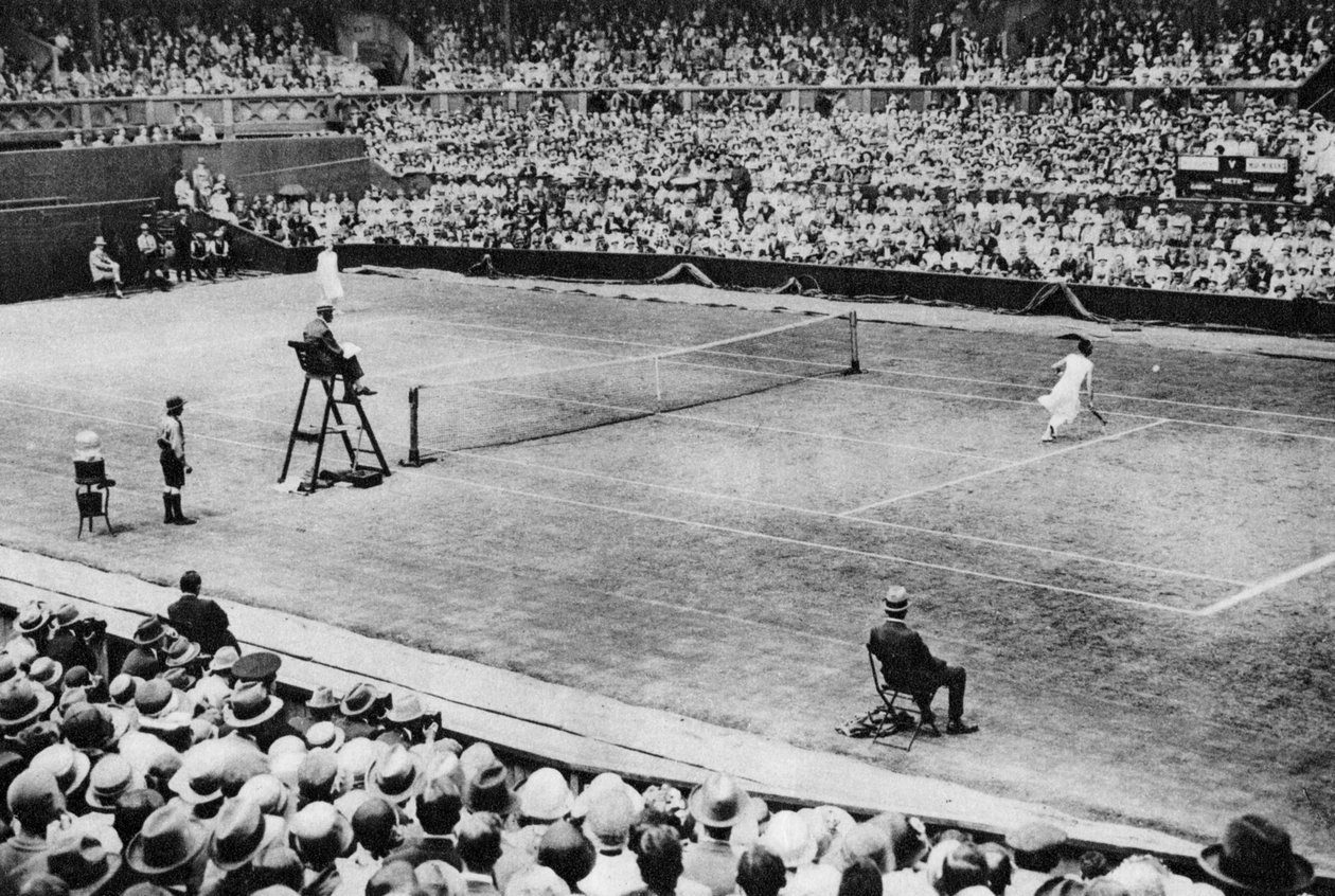 Suzanne Lenglen w roli Miss McKane, Wimbledon, Londyn, 1926-1927 autorstwa Unbekannt