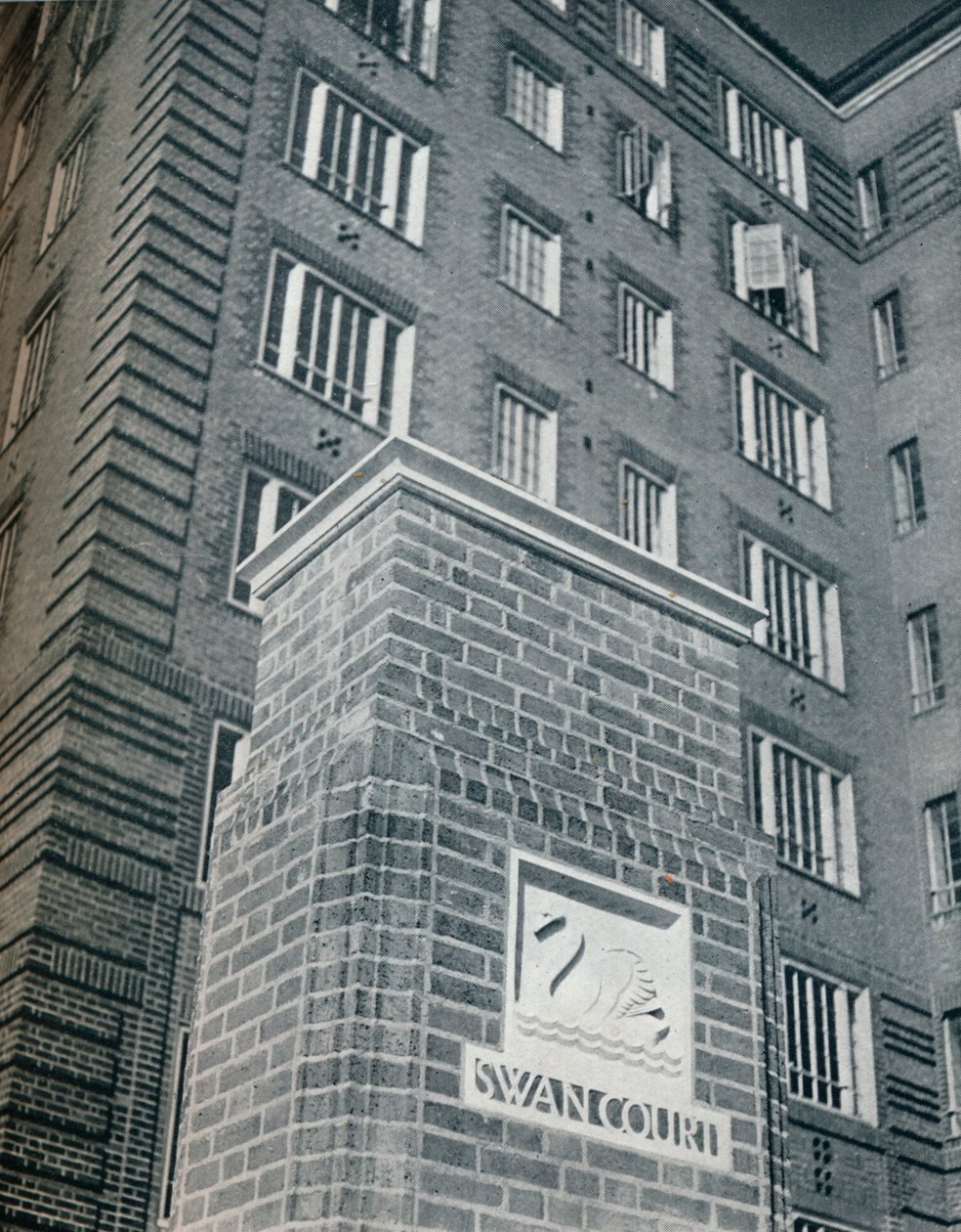 Swan Court, Chelsea, 1932 autorstwa Unbekannt