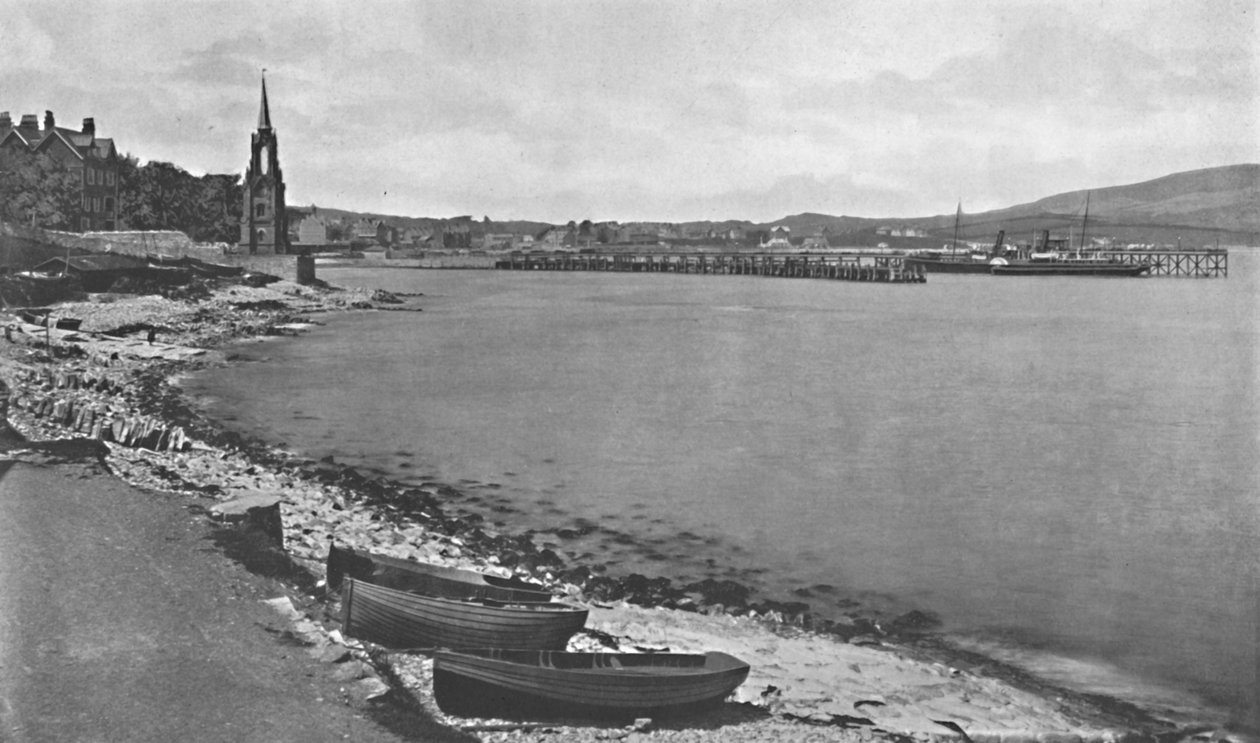 Zatoka i molo Swanage, ok. 1910 r. autorstwa Unbekannt