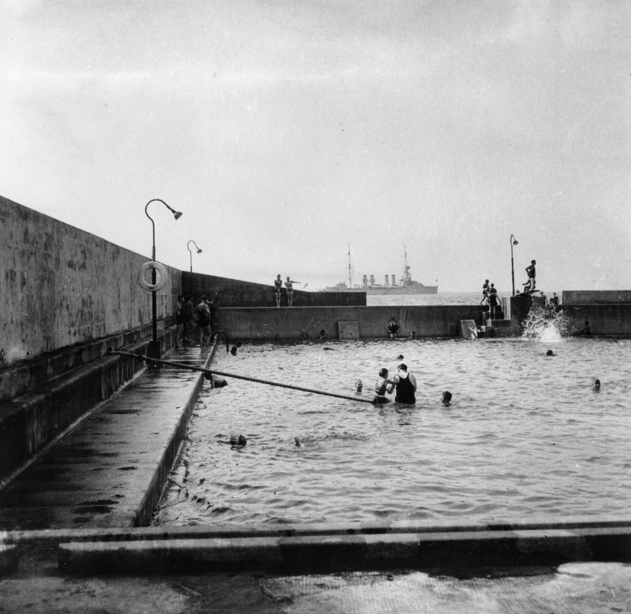 Basen, Balboa, Panama, 1931 autorstwa Unbekannt
