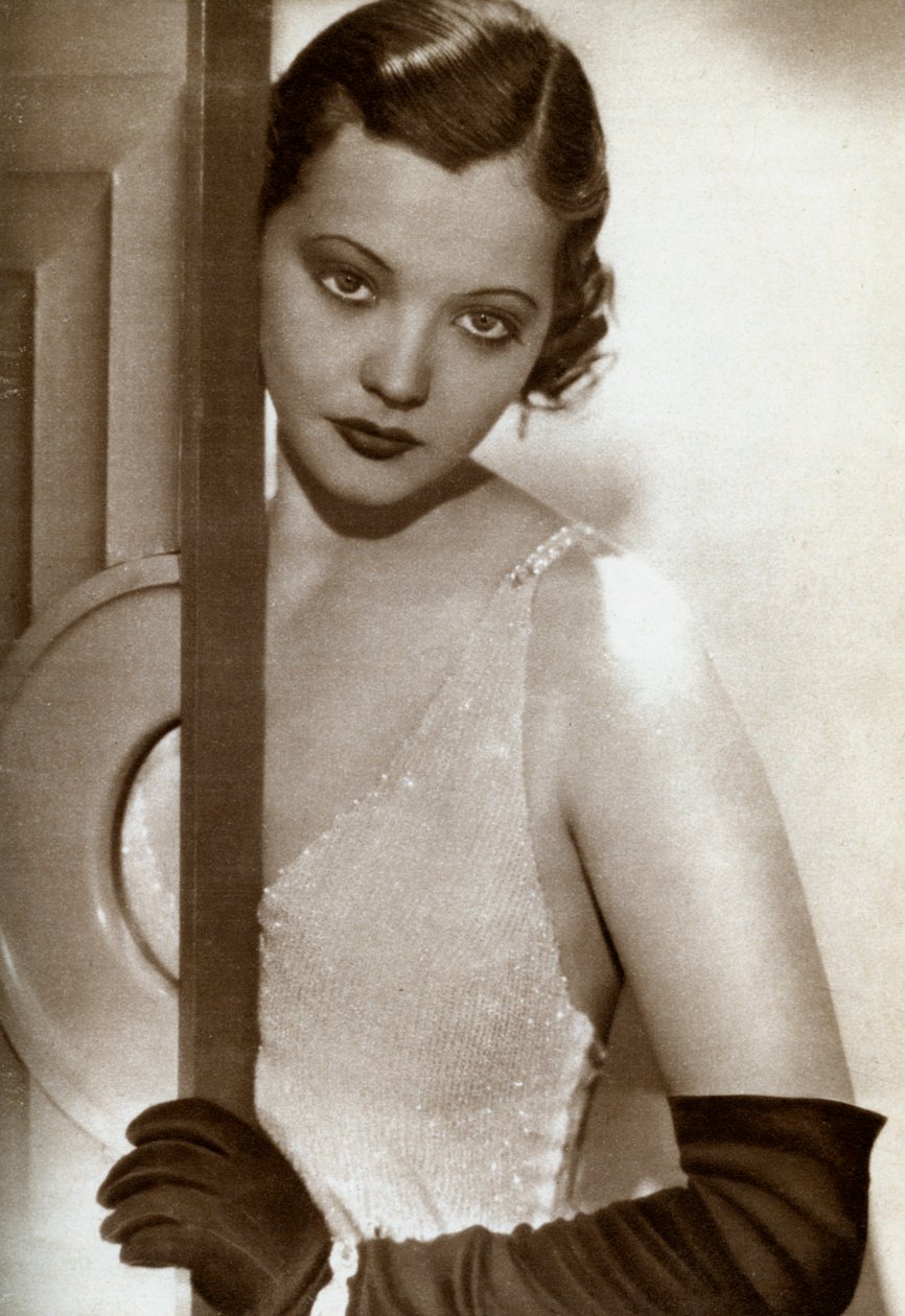 Sylvia Sidney, amerykańska aktorka, 1933 autorstwa Unbekannt