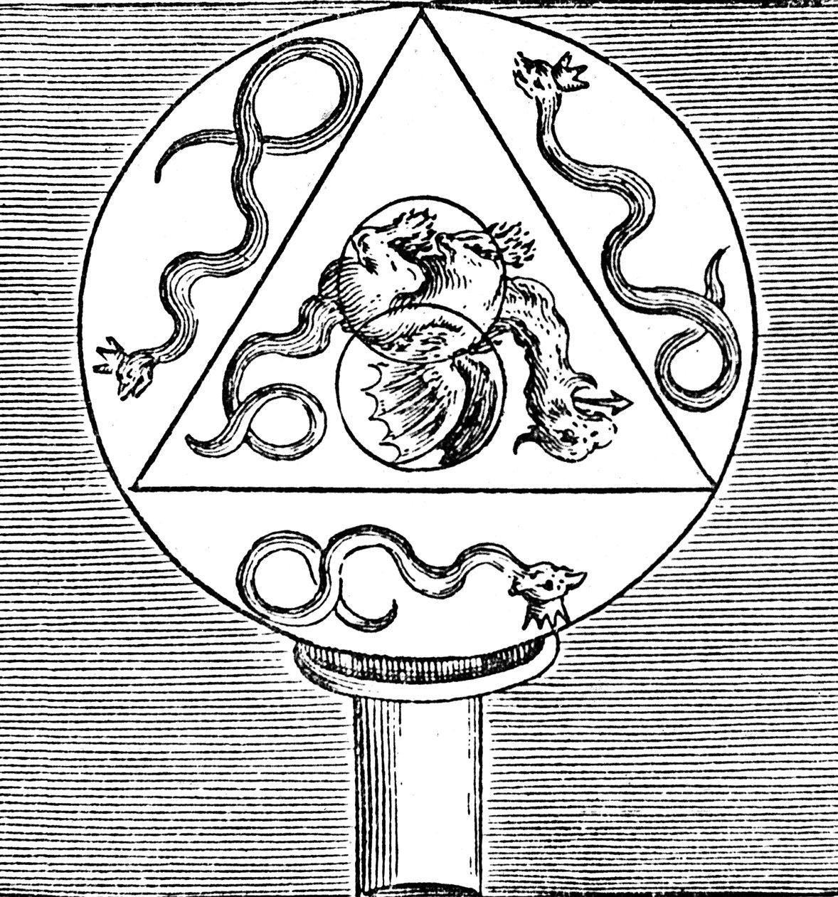 Symbole syntezy Wielkiego Dzieła, 1678 autorstwa Unbekannt