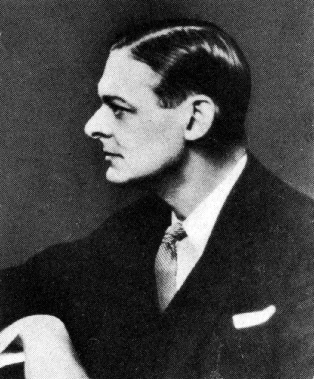 TS Eliot, urodzony w Ameryce brytyjski poeta dramaturg i krytyk, ok. 1930 autorstwa Unbekannt