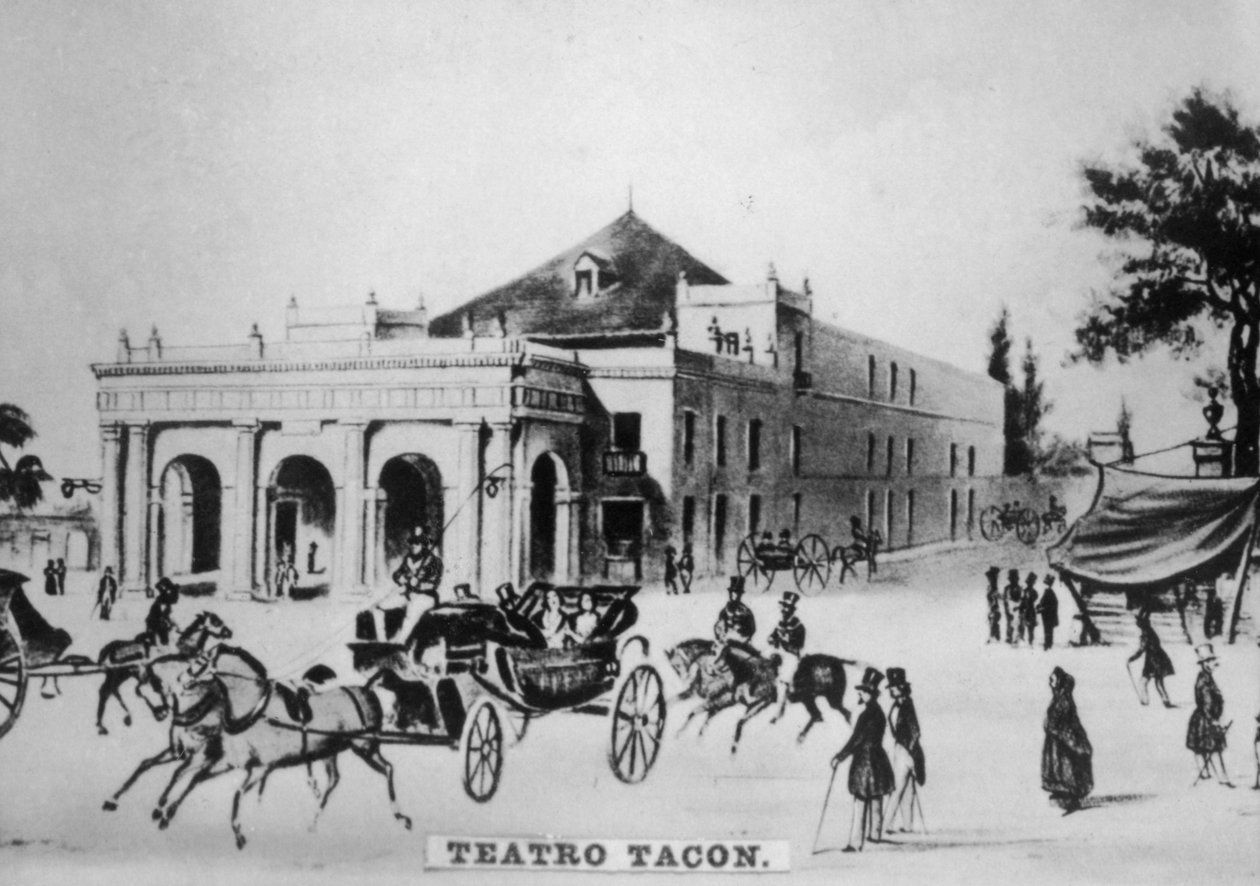 Teatr Tacon, Kuba, ok. 1910 r. autorstwa Unbekannt