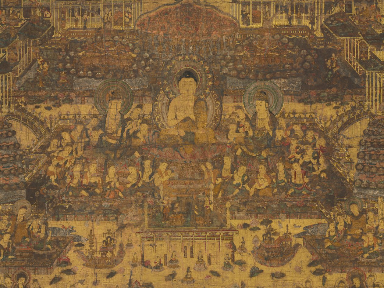 Taima Mandala, 1300-1333. autorstwa Unbekannt