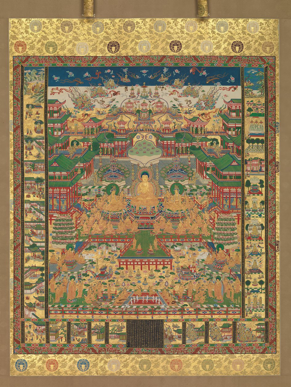 Mandala Taima, 1750. autorstwa Unbekannt