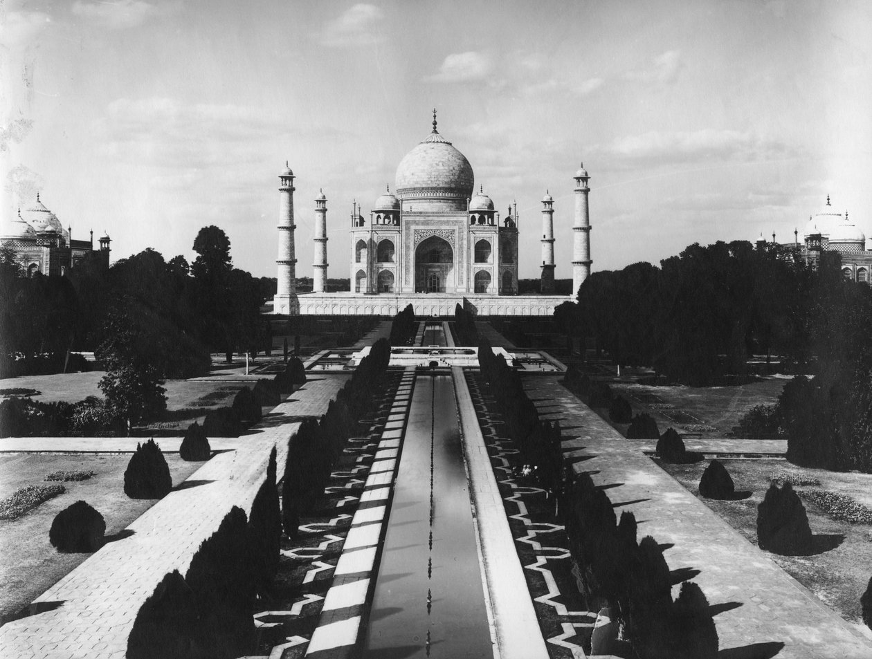 Taj Mahal, Agra, Uttar Pradesh, Indie, koniec XIX lub początek XX wieku autorstwa Unbekannt
