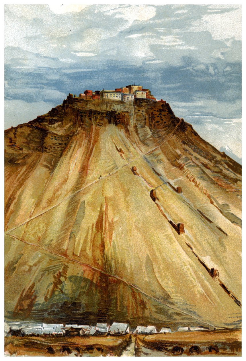 Fort Taklakot, Tybet, 1898 autorstwa Unbekannt