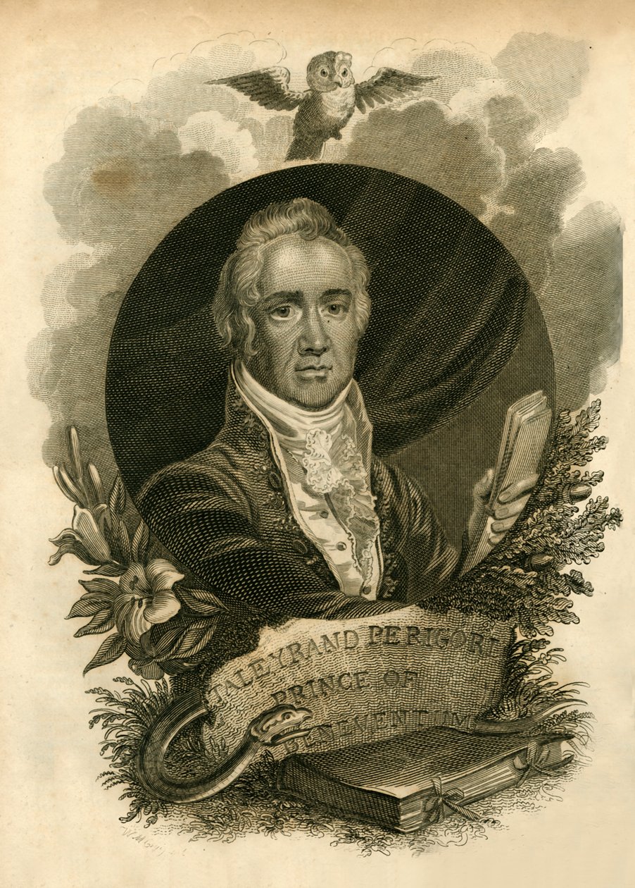 Talleyrand Perigord, książę Benewentu, 1754-1838, 1816. autorstwa Unbekannt