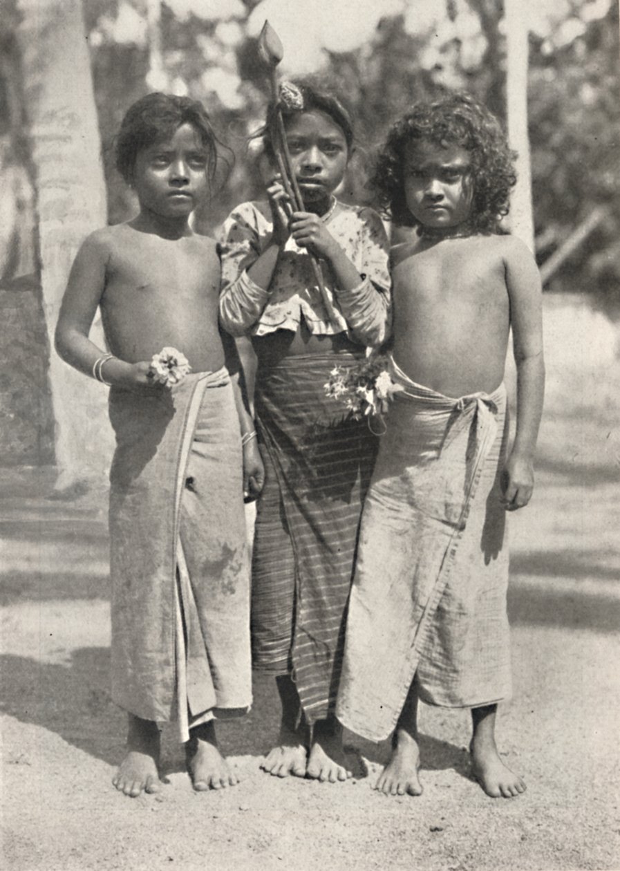 Tamulenkinder, 1926 autorstwa Unbekannt