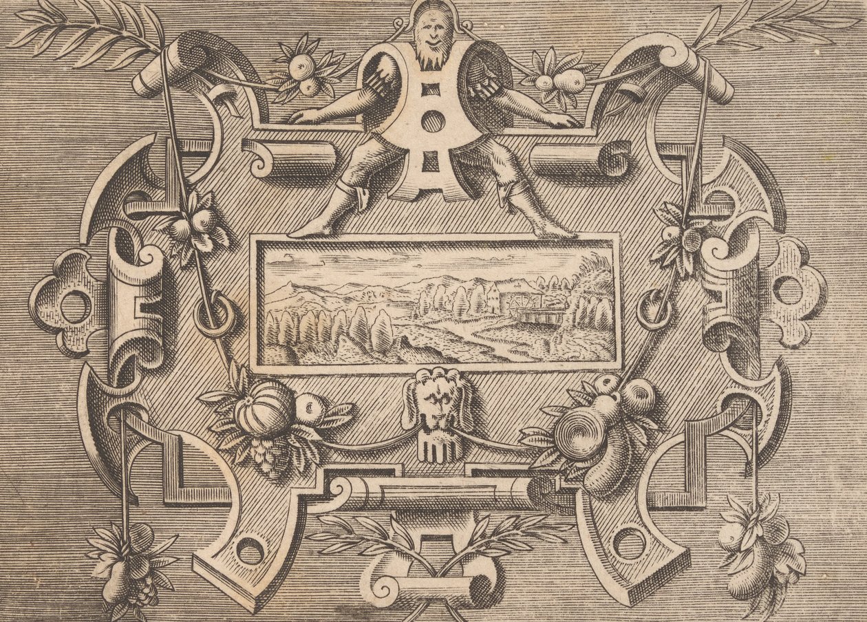 Tablice i inne ozdoby z różnymi i kapryśnymi wynalazkami Kartusze i inne ozdoby z ..., 1773. autorstwa Unbekannt