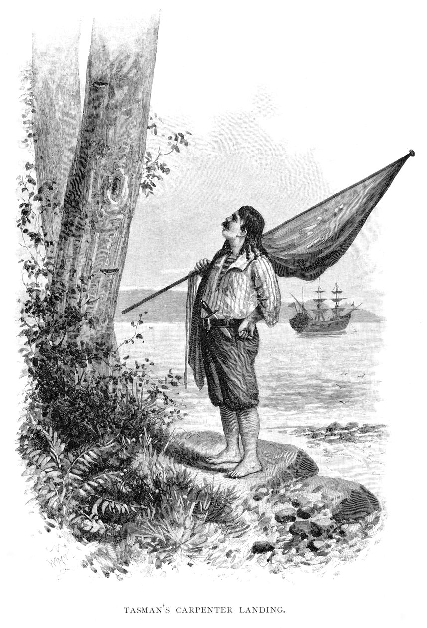 Tasmańska przystań cieśli, 1644 1886 autorstwa Unbekannt