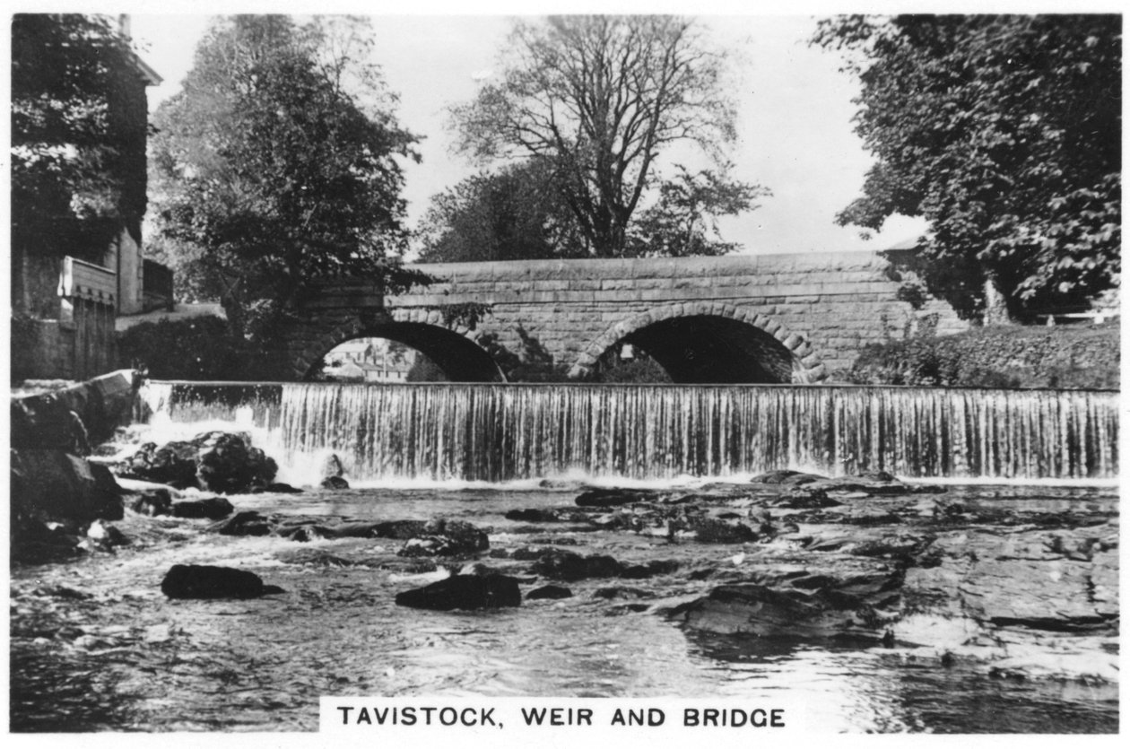 Tavistock, jaz i most, 1937 autorstwa Unbekannt