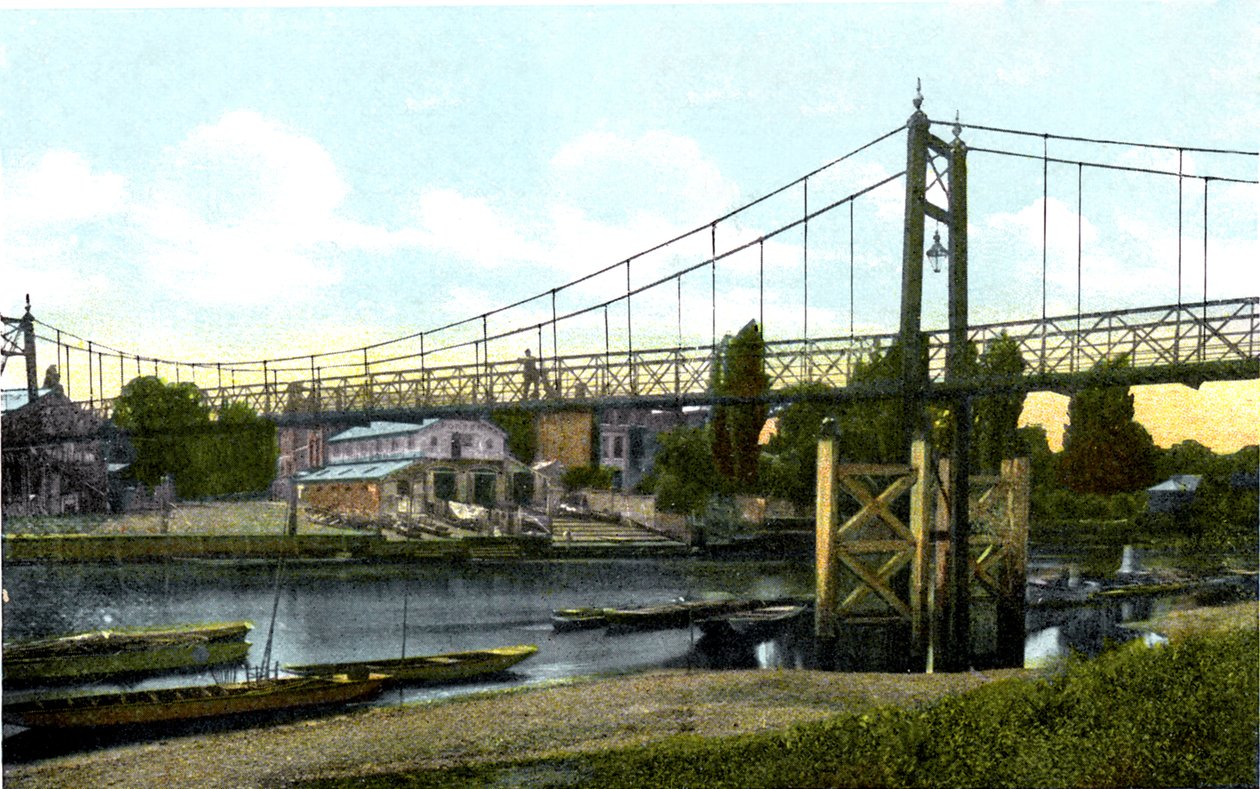 Teddington Bridge, Londyn, XX wiek autorstwa Unbekannt