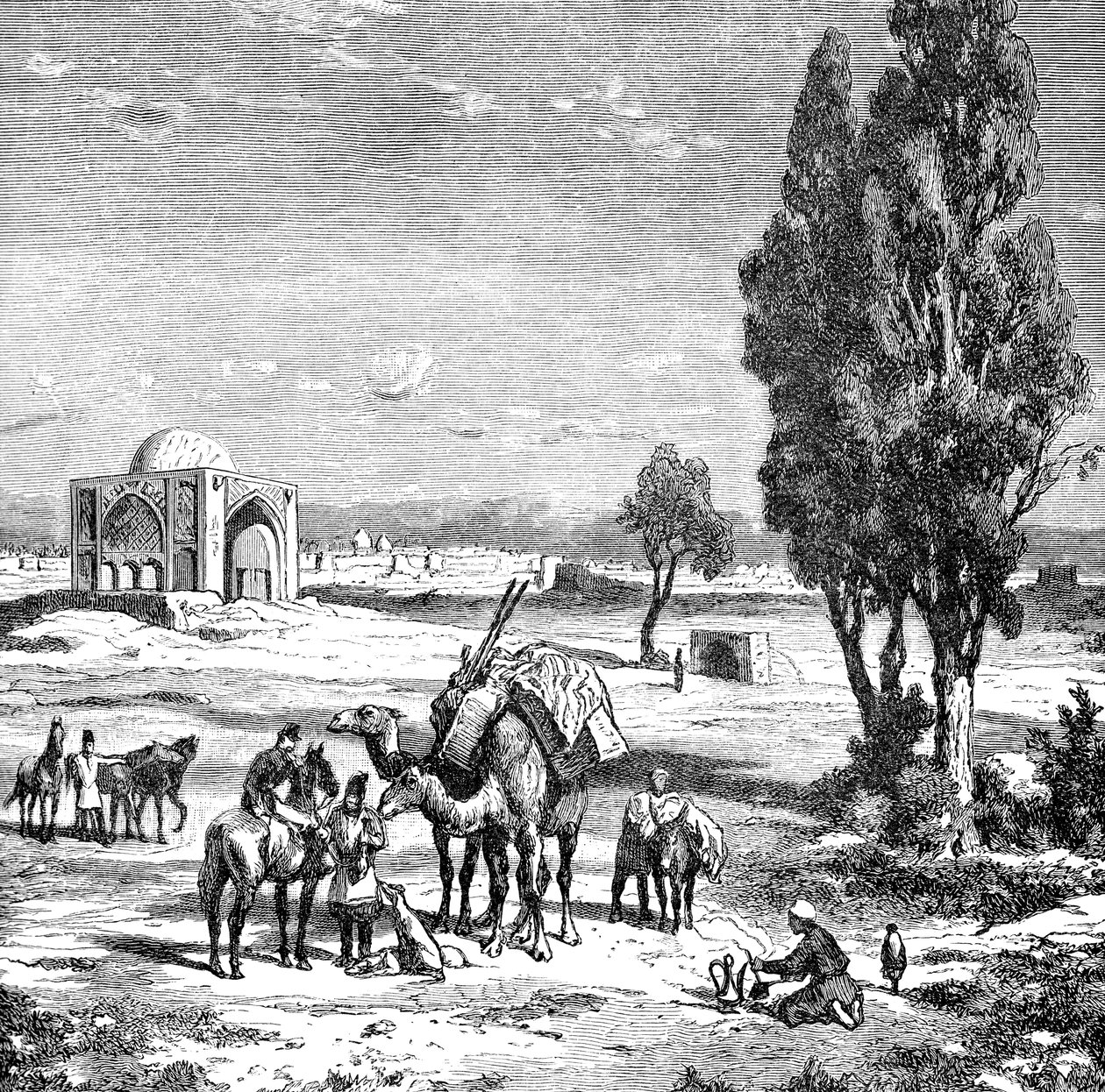 Teheran, Iran, 1895 autorstwa Unbekannt