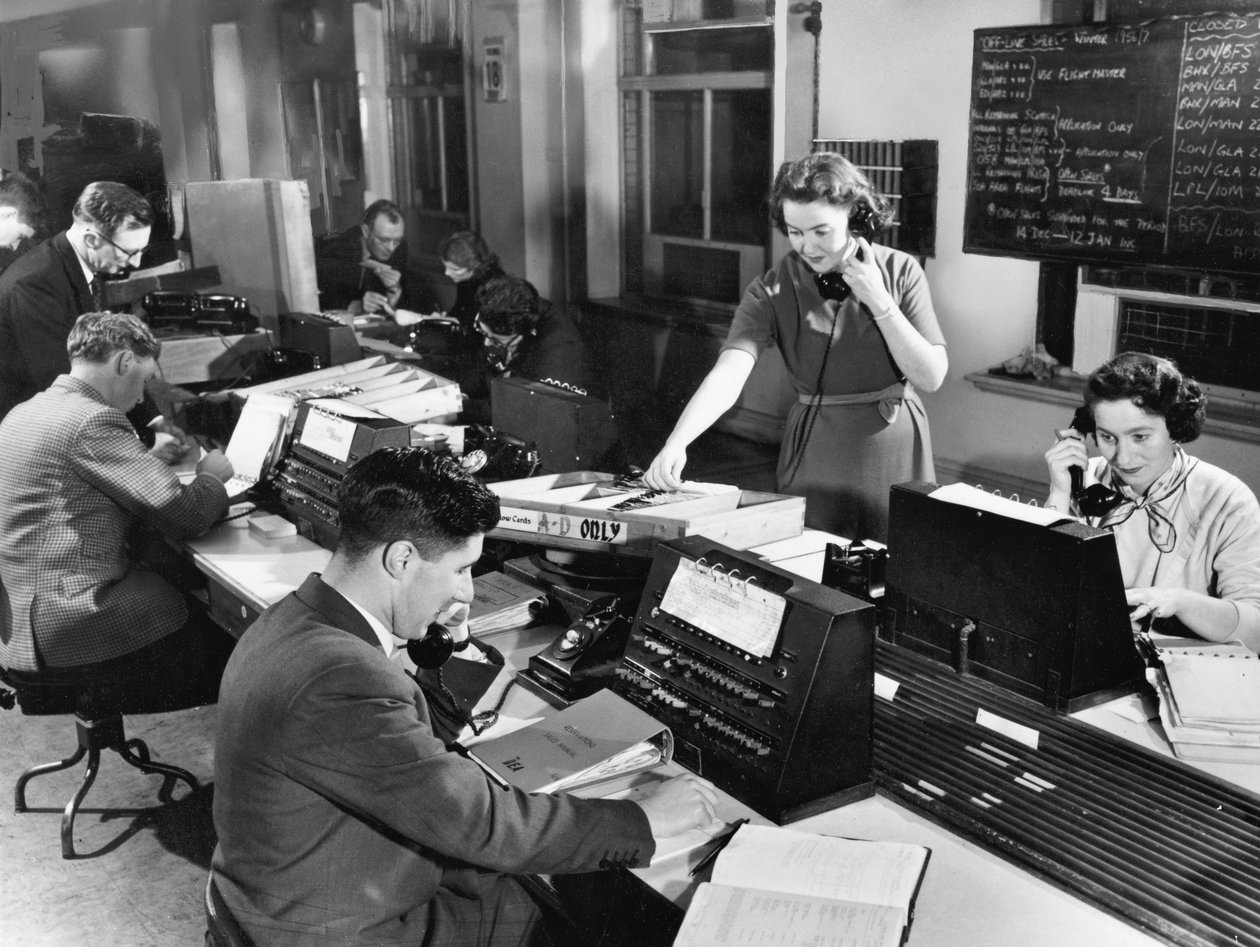 Centrala telefoniczna, 1956 autorstwa Unbekannt