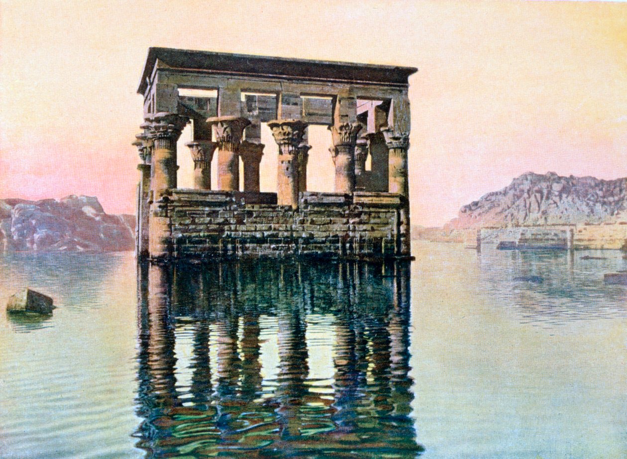 Kiosk świątynny Trajana, Philae, Egipt, XX wiek autorstwa Unbekannt