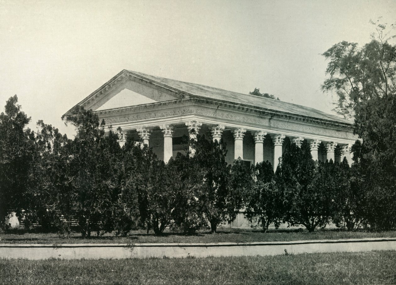 Świątynia Sławy w Barrackpore, 1925. autorstwa Unbekannt