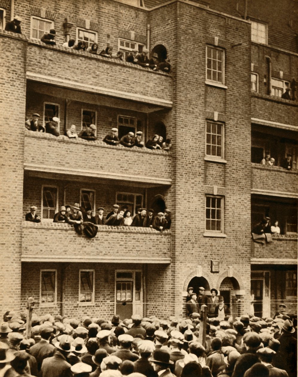 Strajk najemców, Peckham, południowo-wschodni Londyn, 1931, 1933. autorstwa Unbekannt