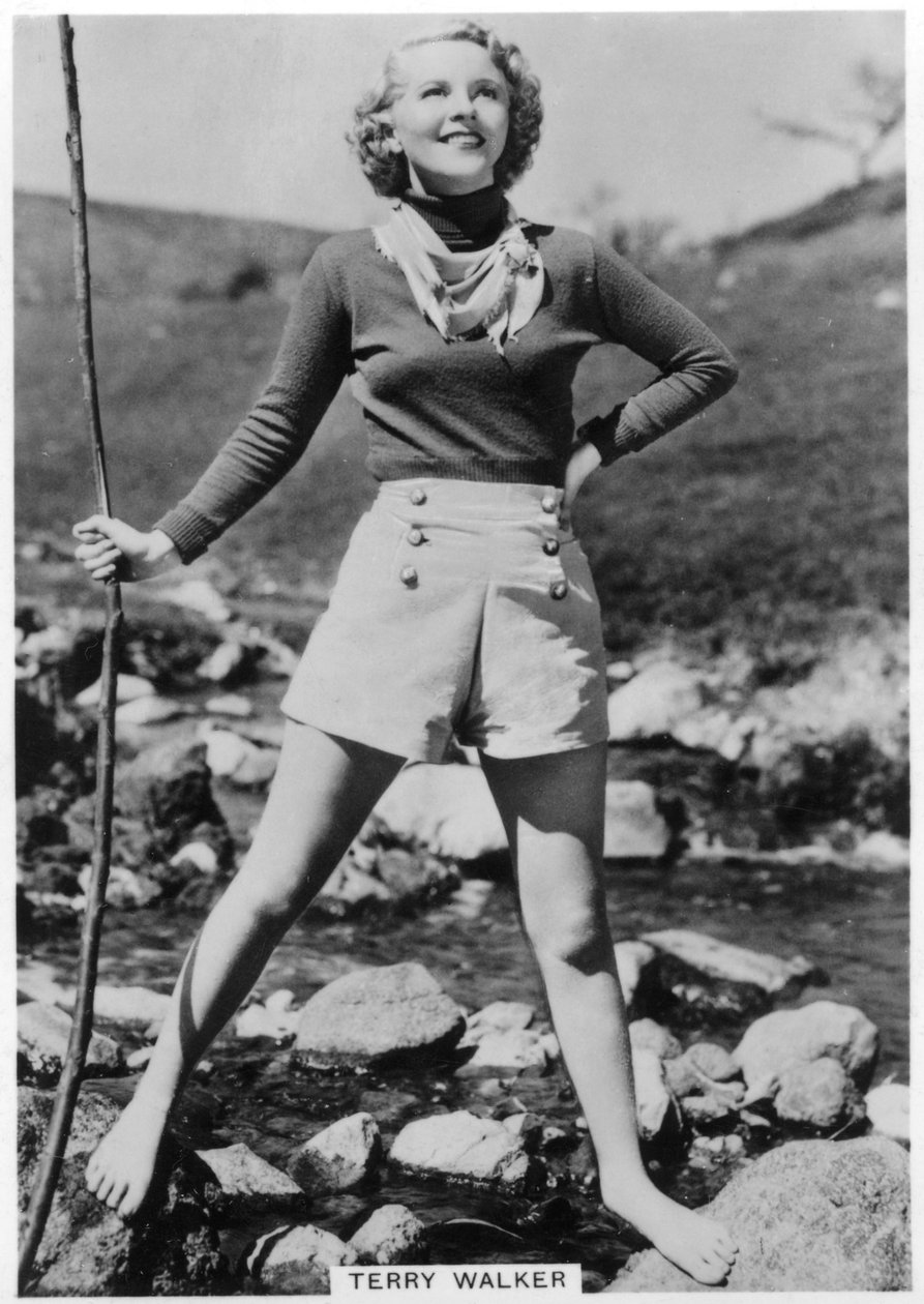 Terry Walker, amerykańska aktorka filmowa, c1936-c1939 autorstwa Unbekannt