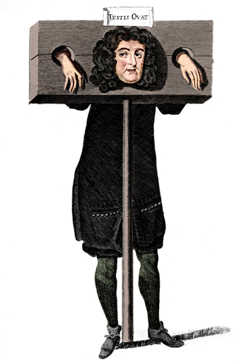 Testis Ovat, Titus Oates pod pręgierzem, XVII w. ok. 1905 autorstwa Unbekannt