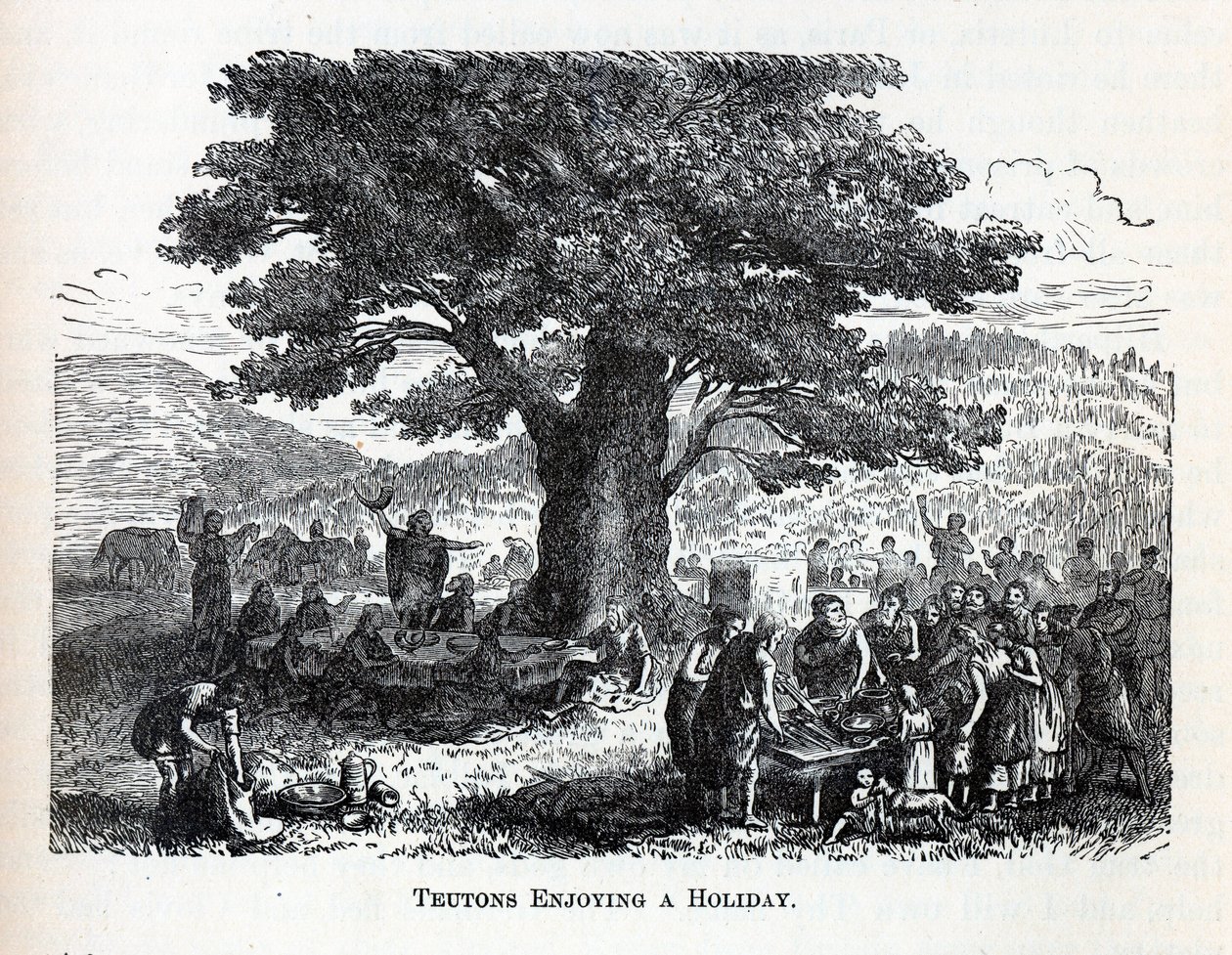 Krzyżacy na wakacjach, 1882 r. autorstwa Unbekannt
