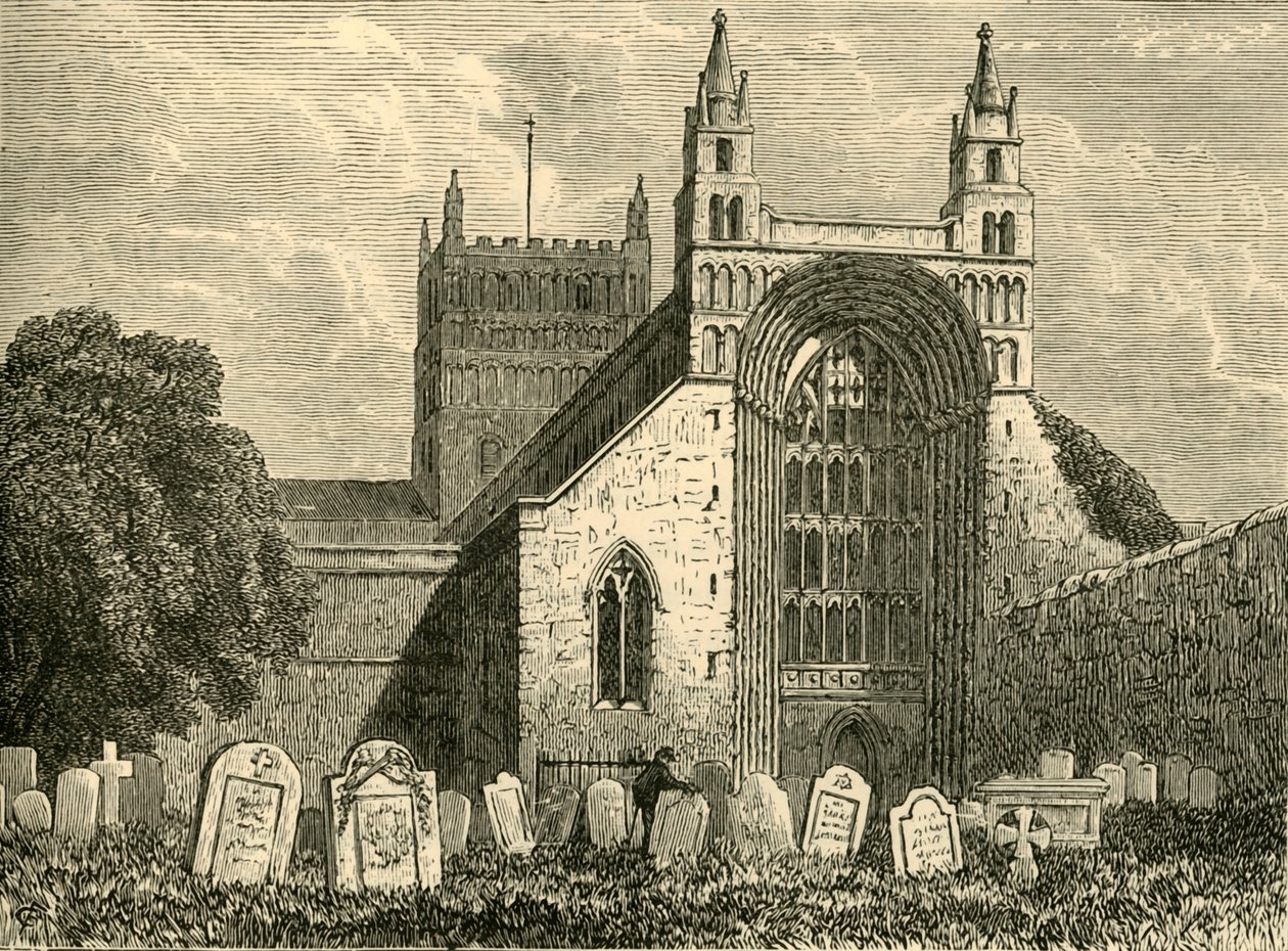 Opactwo Tewkesbury, 1898. autorstwa Unbekannt