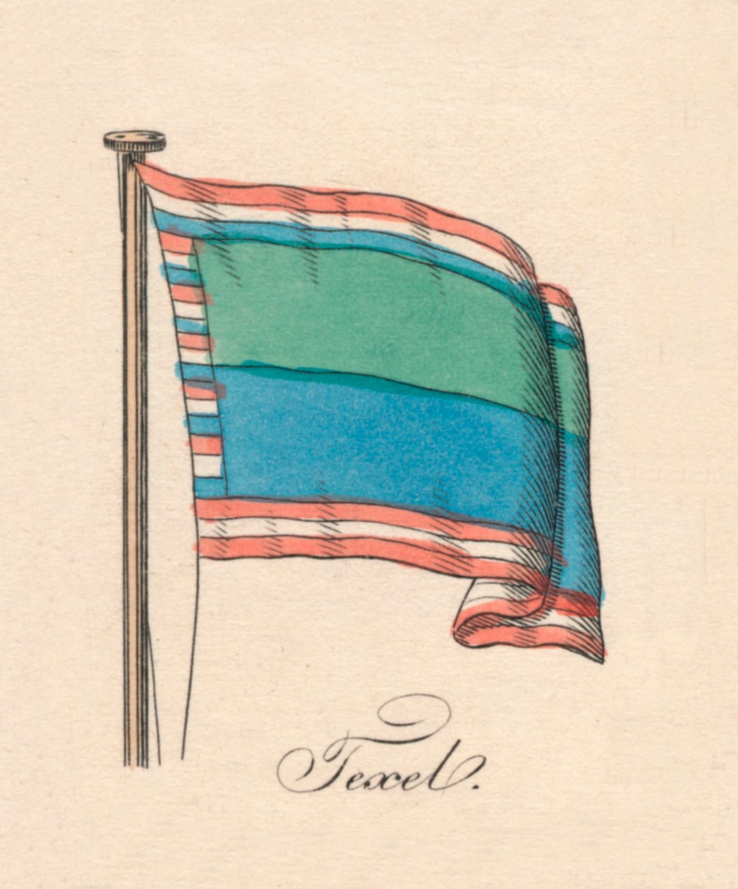 Texel, 1838 autorstwa Unbekannt